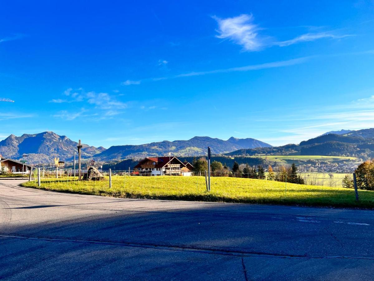 Schoene Gemuetliche Wohnung In Traumhafter Lage Bei Ofterschwang Esterno foto